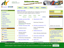 Tablet Screenshot of amimascota.com